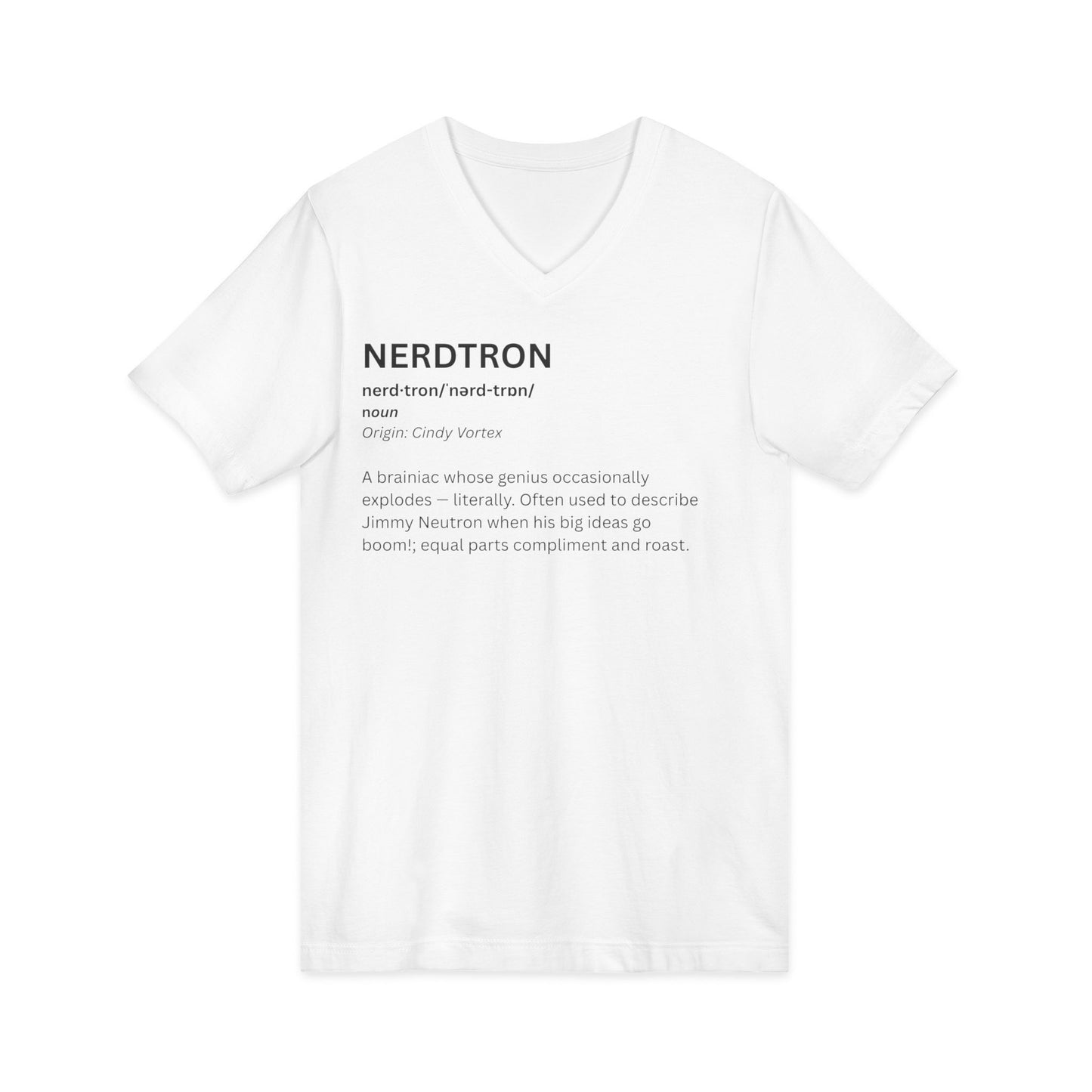 Nerdtron Definition V-Neck Tee