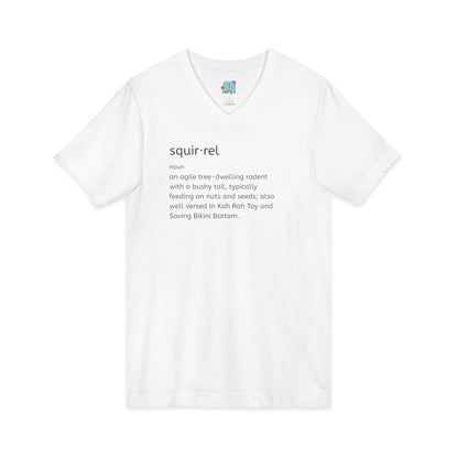 Squirrel V-Neck Tee