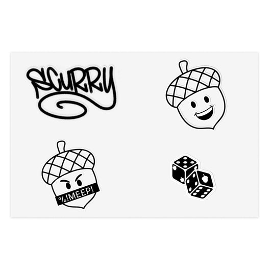 Scurry Sticker Sheets