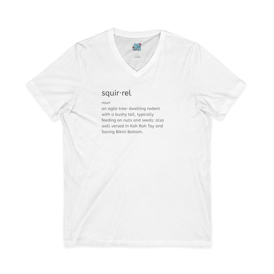 Squirrel V-Neck Tee