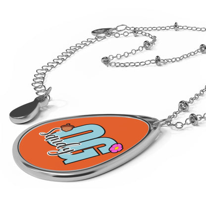 OG Sandy Oval Necklace